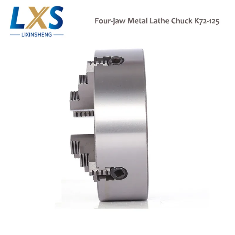 4 Jaw Chuck 125mm Self Centering Four-Jaw Independent Metal Lathe Chuck