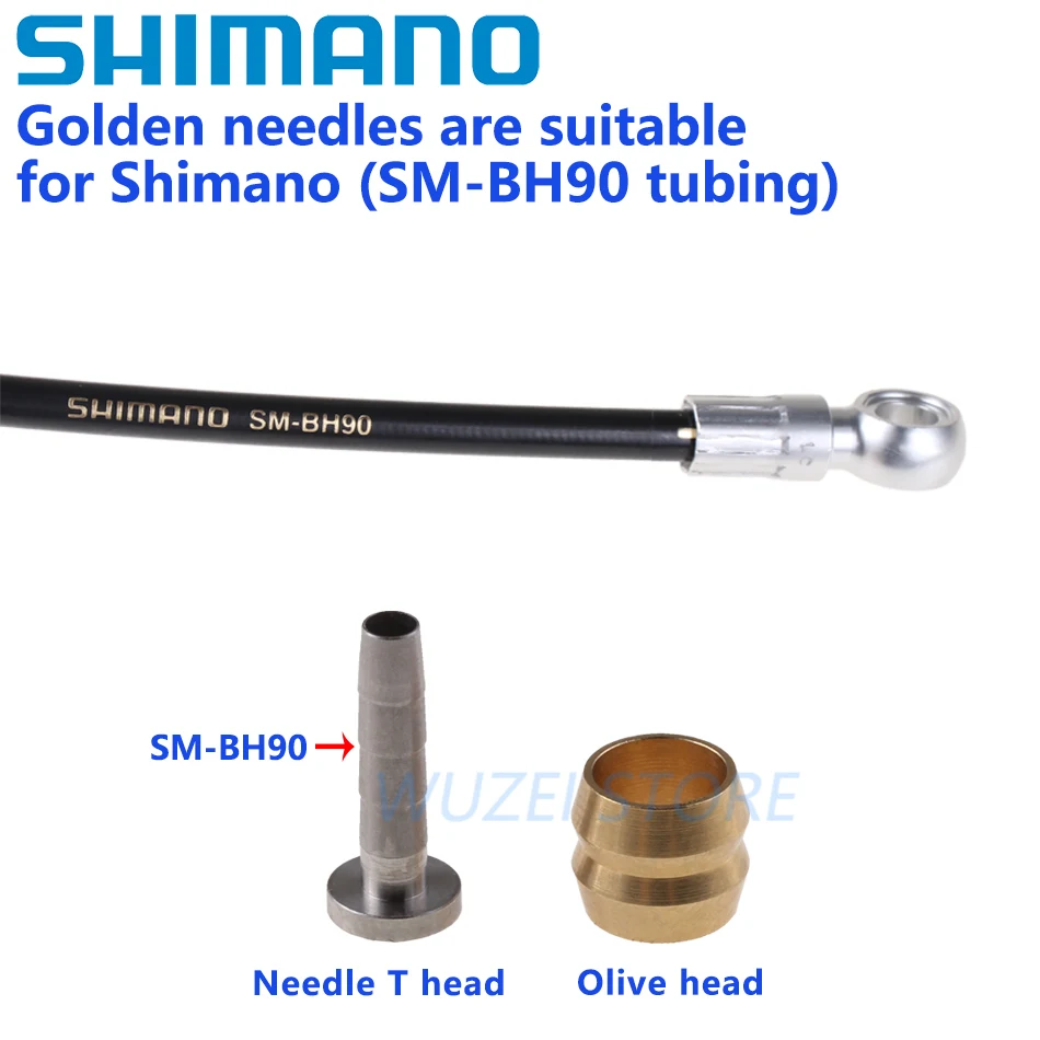 Shimano SM-BH59 BH90 Bike Brake Hose Hydraulic Disc Brake Olive Connect Inserts Bushing&Needle Brakes Hose Kit