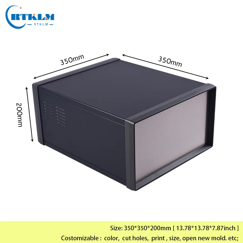 

Power Power supply distribution box DIY Junction Box Iron Enclosure Electronic Project case iron Desktop shell 350*350*200mm