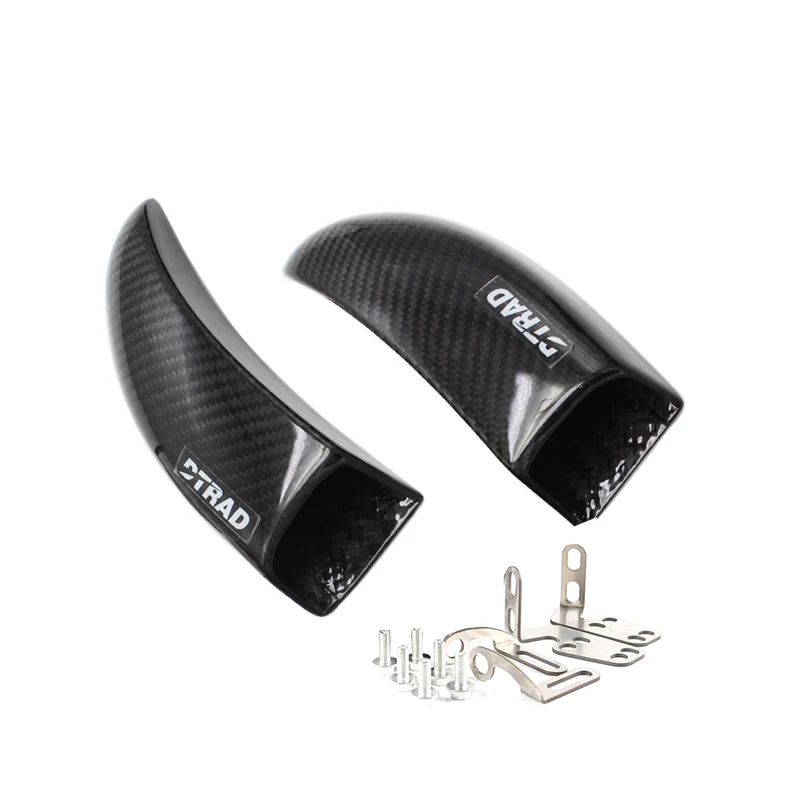 MOTO BIKE Air Ducts Brake Cooling Mounting kit For KAWASAKI ZX-10R 2011-2020 NinjaH2H2R2015-2020 ZX-14R2012-2020 Carbon Fiber