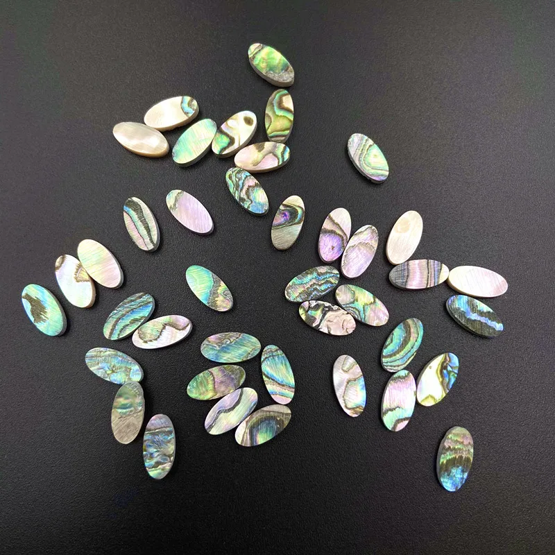 30/50pcs Full size Guitar Colourful Abalone dots Shell decorate inlay Guitar Accessories parts,mother of pearl shell blanks