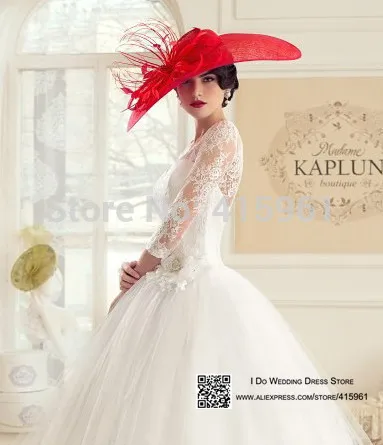 vestido de noiva 2025 robe de mariee Abiti da sposa vintage Abito da ballo Abiti da sposa in pizzo Maniche lunghe Abito da sposa longo