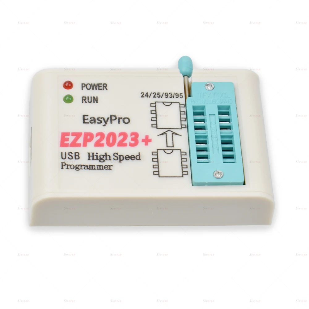 Original EZP2023 USB SPI Programmer + 12/15/18 Adapters Support 24 25 93 95 EEPROM Flash Bios for Windows Ch554T Chip with SMD