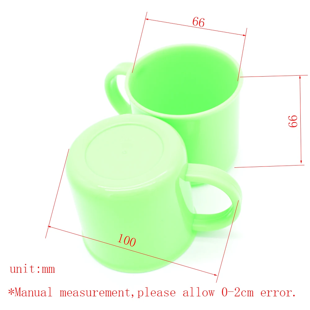 

30 шт. 100x66 пластиковая ручная чашка DIY модель/технологические строительные блоки/Фотоэлемент/DIY модель PP10066