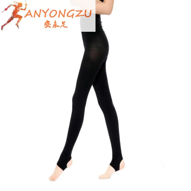 

Ladies pressure hose stretch hose thin leg pantyhose spring and autumn style summer thick leg pantyhose Black skin color