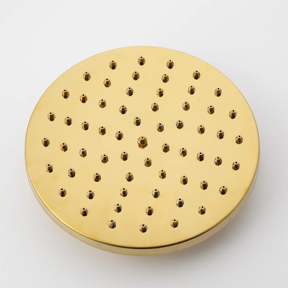 Imagem -03 - Monite Banhado a Ouro Conjunto de Chuveiro Termostática do Banheiro Sistema Chuveiro Temperatura Constante Banheira Praça Chuvas Torneira do Chuveiro