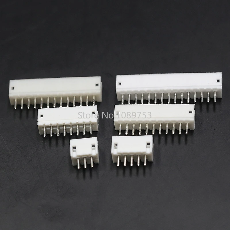 50pcs JST ZH 1.5mm 2P/3P/4P/5P/6P/7P/8P/9P/10P Straight Pin Female Connector