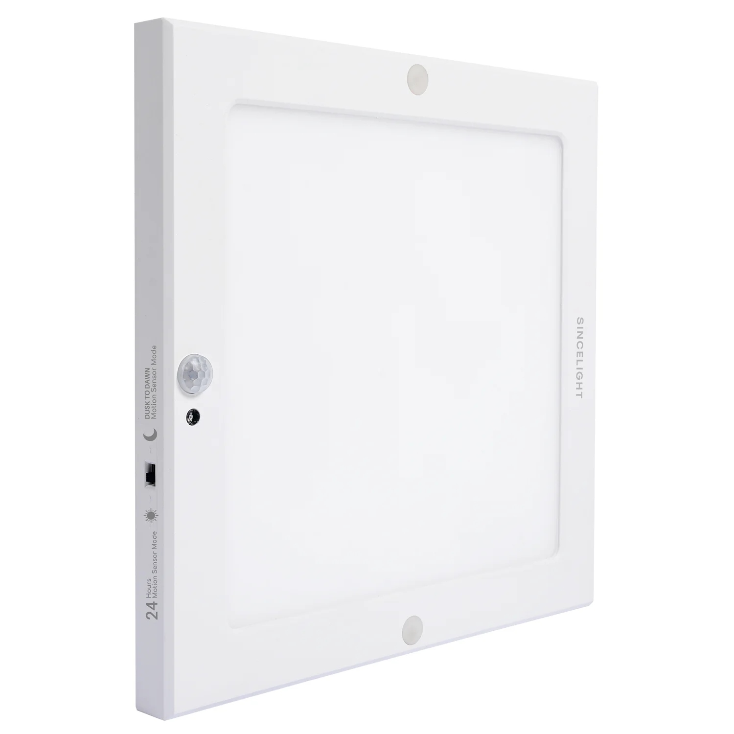 Square Motion Sensor LED lampa sufitowa 18, 1600lm, 2700-6000K(PIR i Light Senor/podwójny tryb przełączalny) oprawy oświetlenia sufitowego