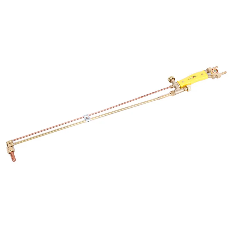 Tocha de corte por sucção, tocha de injeção extensível de aço inoxidável, tocha de corte longo, arma de corte, propano, mapp