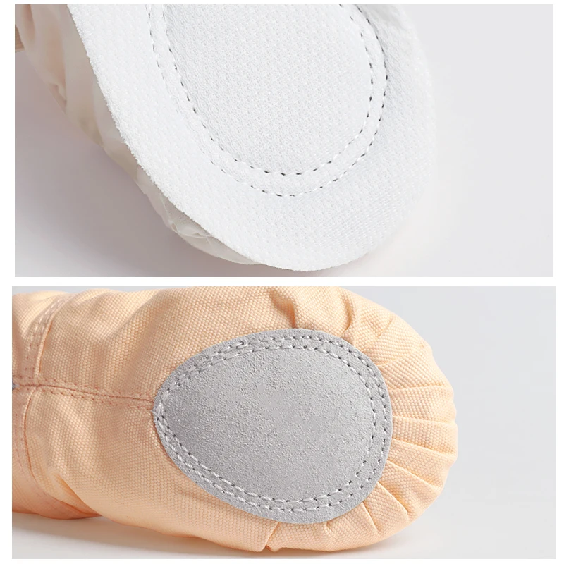 Vrouwen Balletschoenen Canvas Meisjes Dans Slippers Split Sole Gymnastiek Yoga Dansschoenen Kinderen Volwassen Ballerina Schoenen