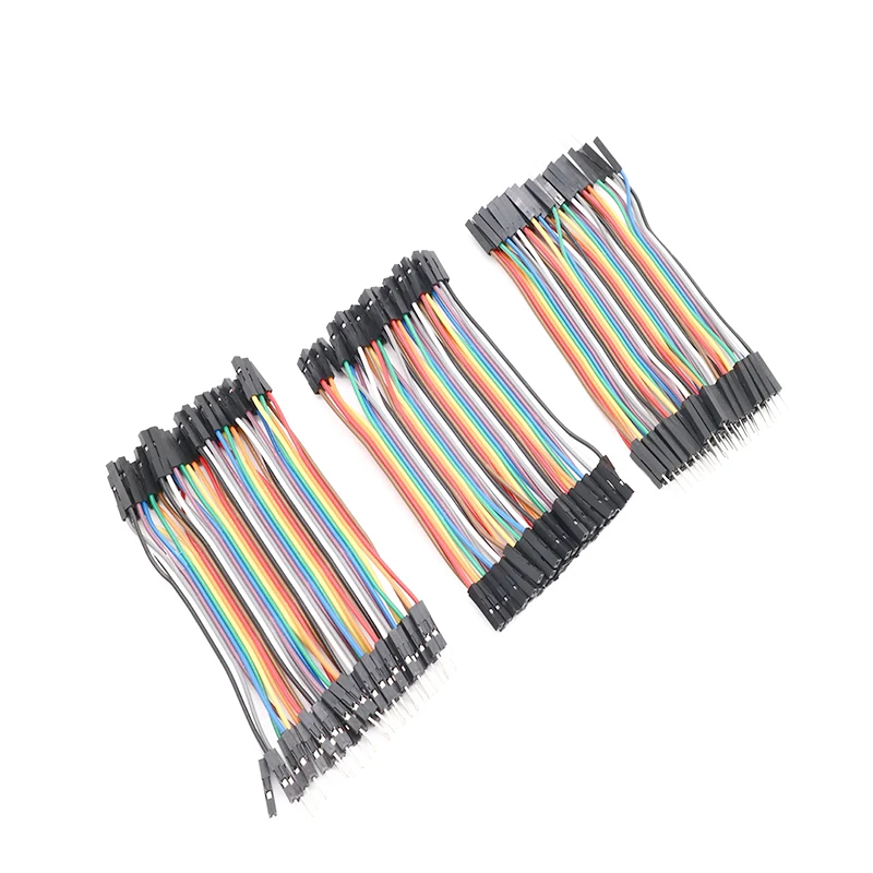 40PIN Dupont Line 10CM 20CM 30CM Macho a Macho Hembra a Macho Hembra a Hembra Jumper Dupont Wire Cable para arduino DIY KIT