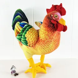 Crianças brinquedos de pelúcia simulação galo galinha boneca bebê miúdo brinquedo de pelúcia boneca presente de aniversário