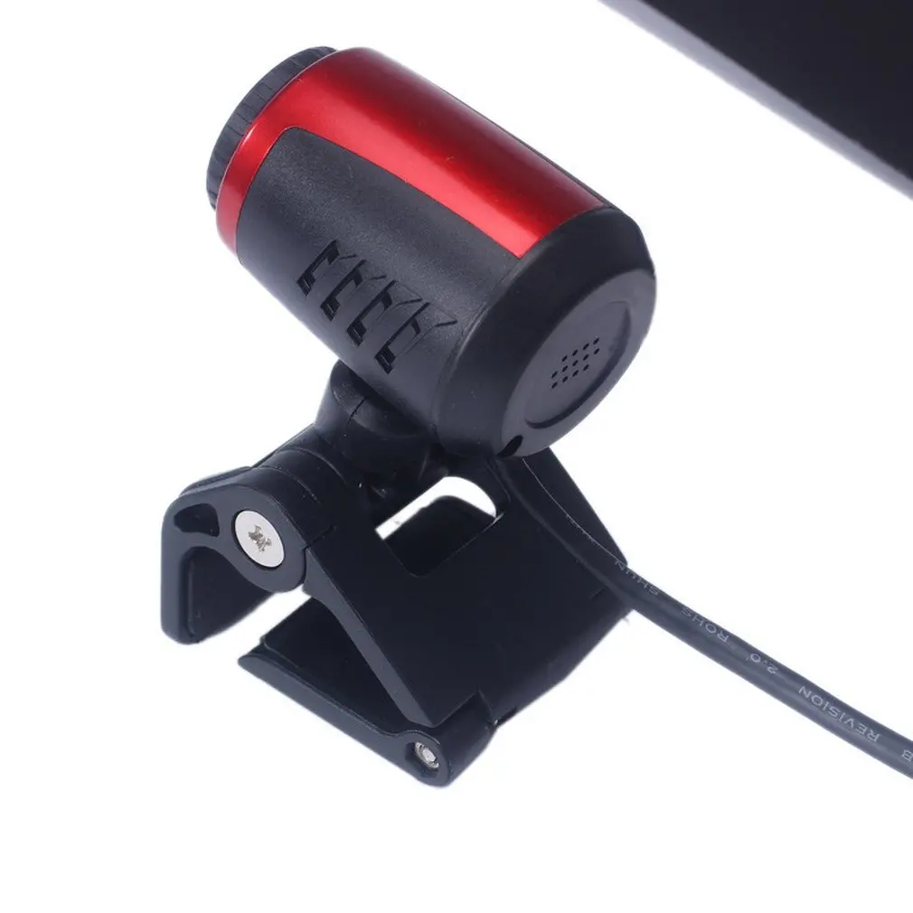 Cámara web USB2.0 para ordenador, webcam HD con micrófono para PC y portátil, videocámara digital práctica