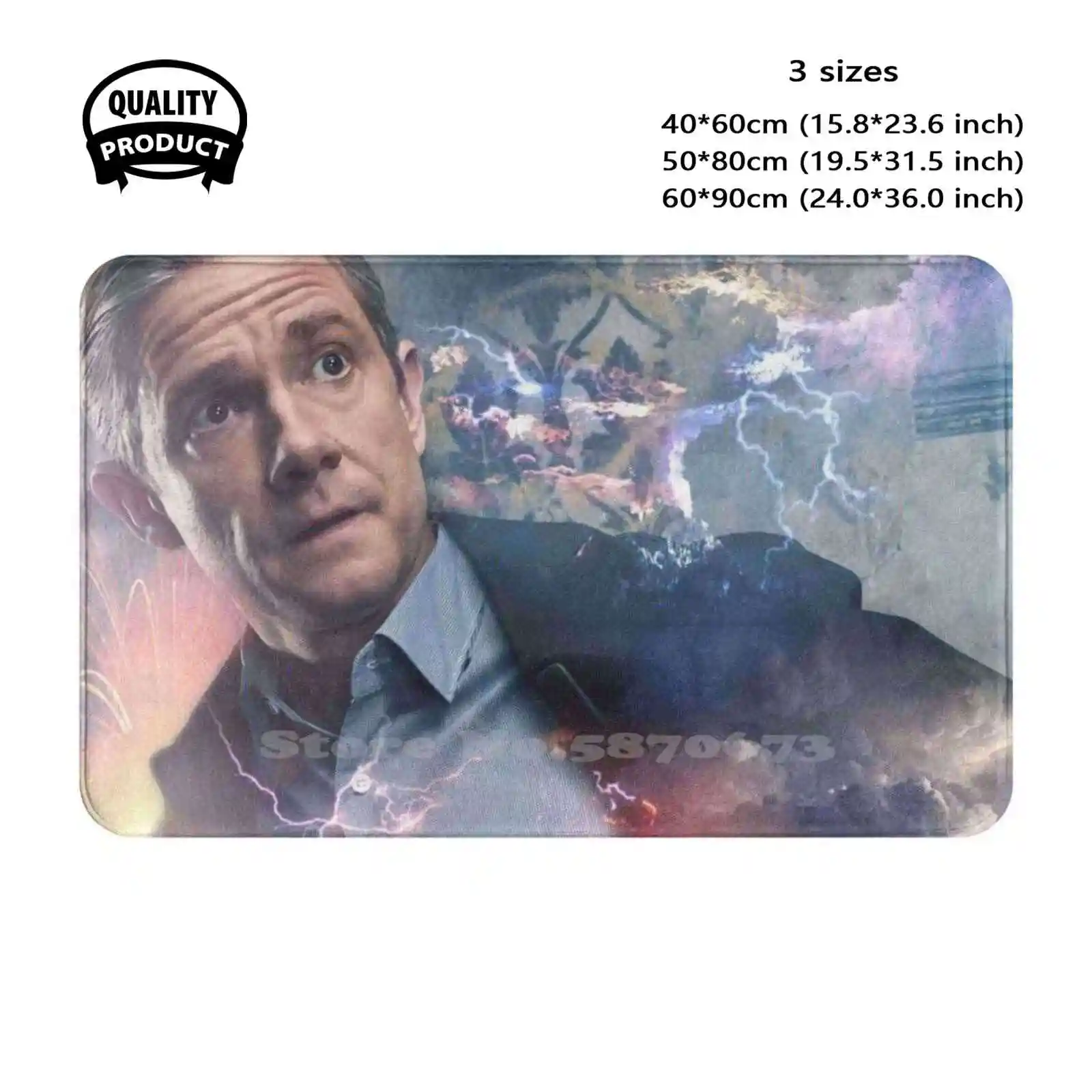 John Watson Soft Cushion Home Carpet Door Mat Car Rug Martin Freeman Johnlock Benedict Cumberbatch Sherlock Love Fargo Startup