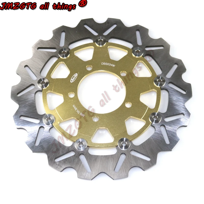 Motorcycle Brake Disks Front Brake Disc Rotor  For KAWASAKI VERSYS 650/1000 Z1000 ER4N ER6F ER6N Z750/R ZX6R ZX10R