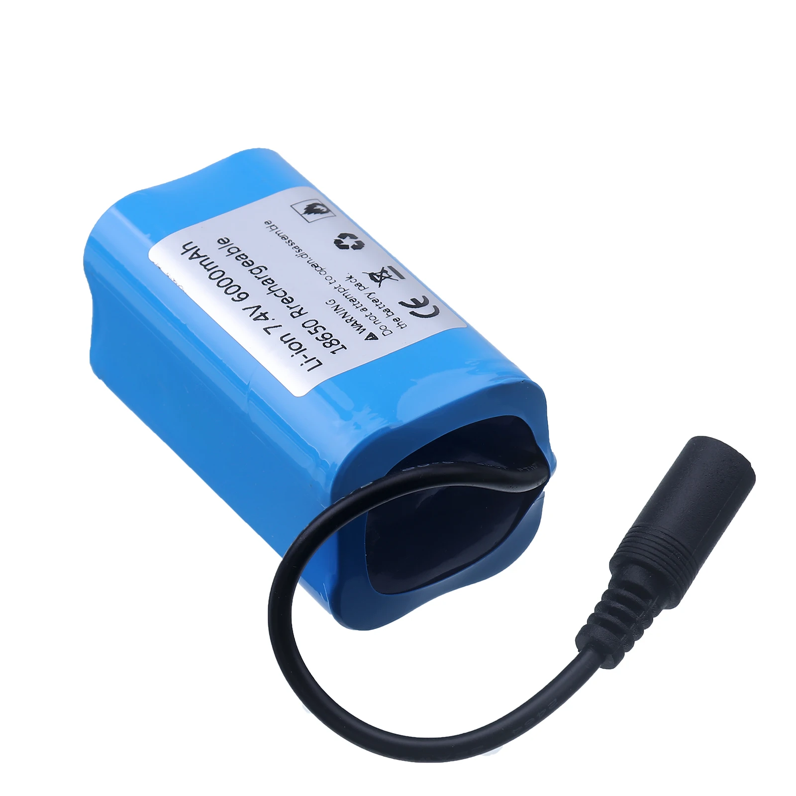 7.4V 12000Mah 5200Mah Battery 3To1 Line ChargerFor T188 T888 2011-5 V007 C18 H18 So on Remote Control RC Fishing Bait Boat Parts