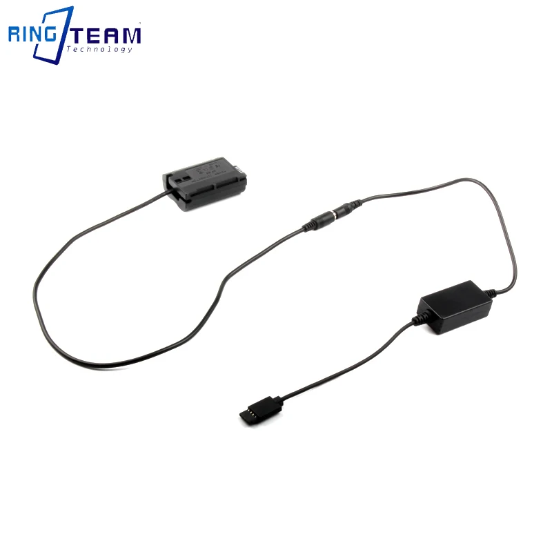 

EN-EL14 DC Cable + EP-5A Coupler for Nikon D3300 D3400 P7000 P7100 P7700 P7800 Df - DJI Ronin Stabilizer Flat Port