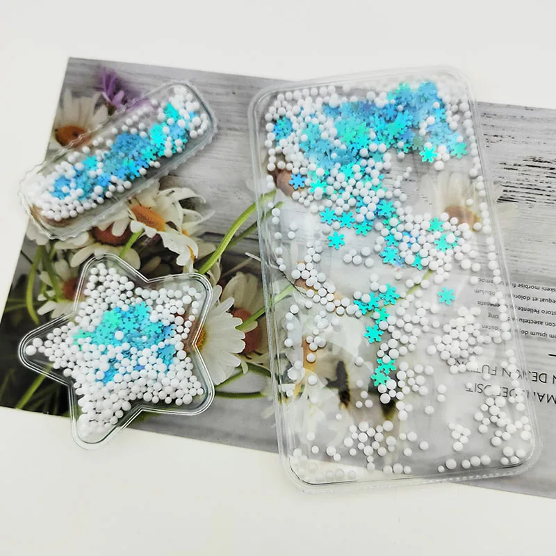 Multi-Style Bling Sequin Star Appliques for Girls, Hairband Accessories, Sequin Patches, DIY, 12 PCs/Lot