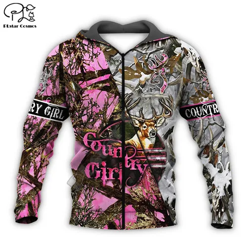 PLstar Cosmos Animal Deer Bow Hunting Hunter Pullover Tracksuit New Fashion 3DPrint Zip/Hoodies/Sweatshirt/Jacket/Men/Women B-12