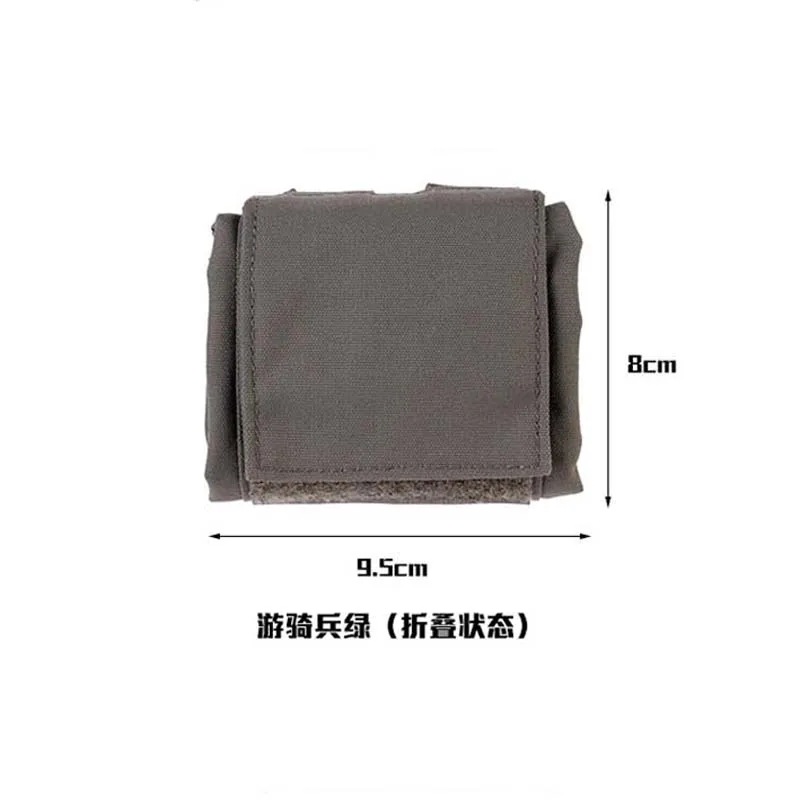 Bolsa táctica plegable MOLLE ROLL-UP para exteriores - imagen 5