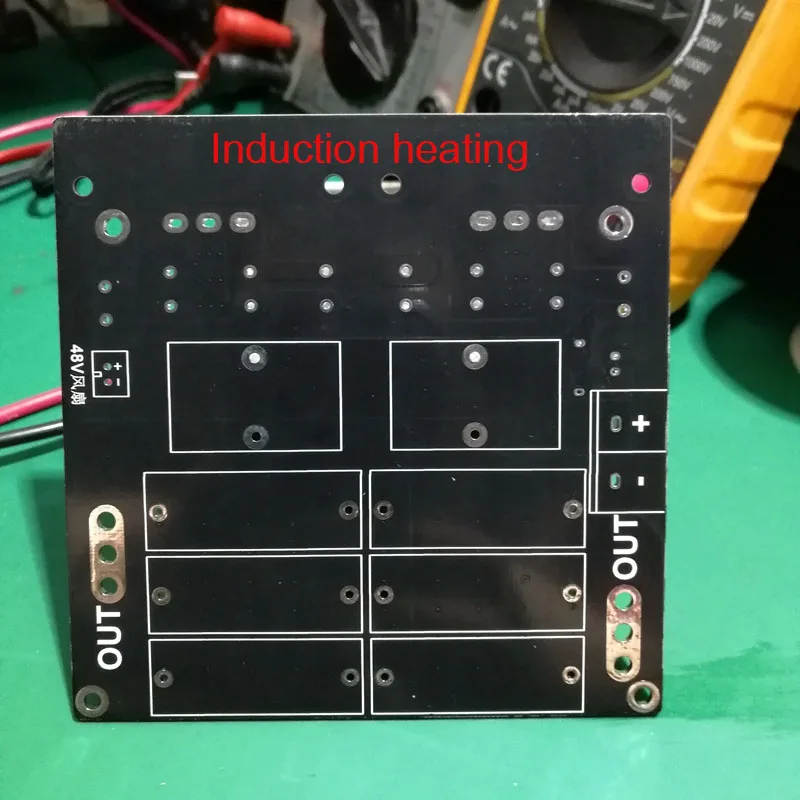 Induction Heating Kit ZVS Tapless Jacobs High Pressure Coil Tesla Drive 2 Tube New Product PCB