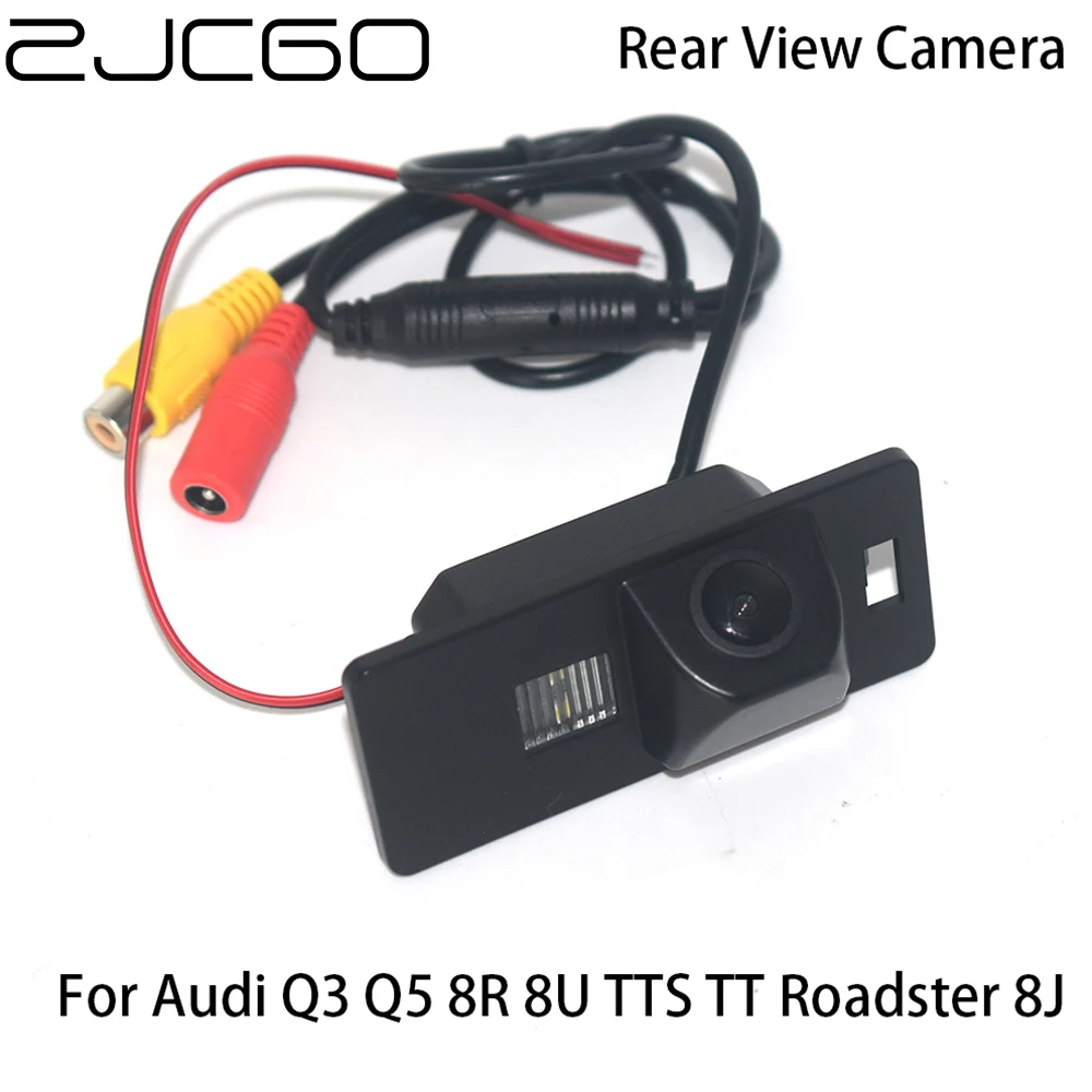 

ZJCGO Car Rear View Reverse Back Up Parking Camera for Audi Q3 Q5 8R 8U TTS TT Roadster 8J