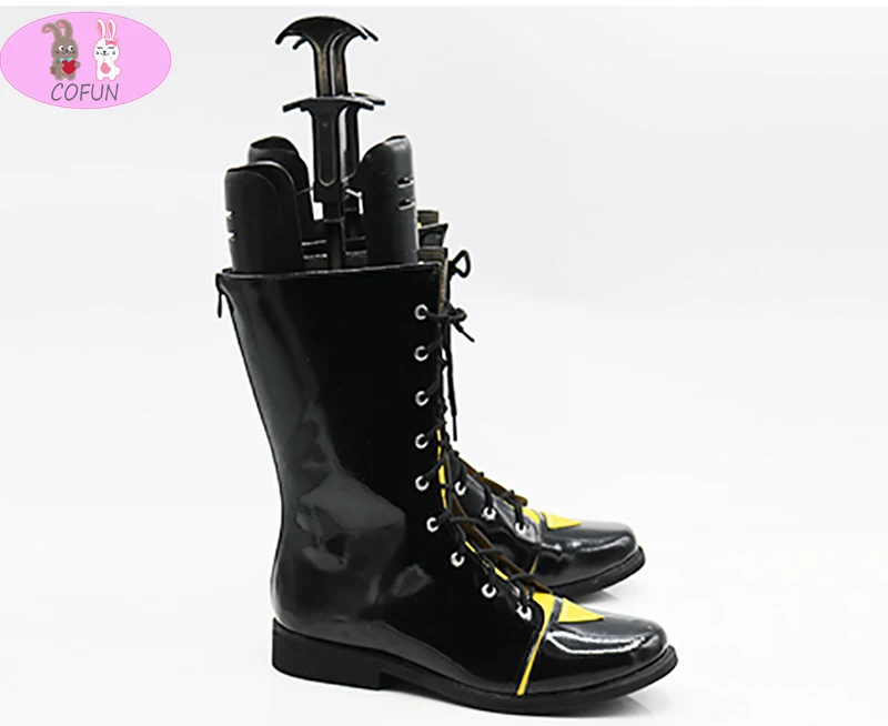 COFUN Anime Girls Frontline UMP9 High Heel Shoes Highly Reductive Cosplay Accessories Boot