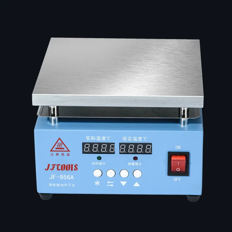 Double Digital Display Constant Temperature Heating Table Aviation Aluminum CPU Temperature Control Integrated Heating Platform