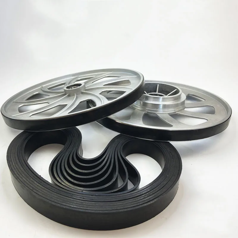2 Pieces Band Saw Rubber Band For 8" (1425mm), 9" (1570 or 1575mm), 10" (1826mm) Band Saw Scroll Wheel Rubber Ring.
