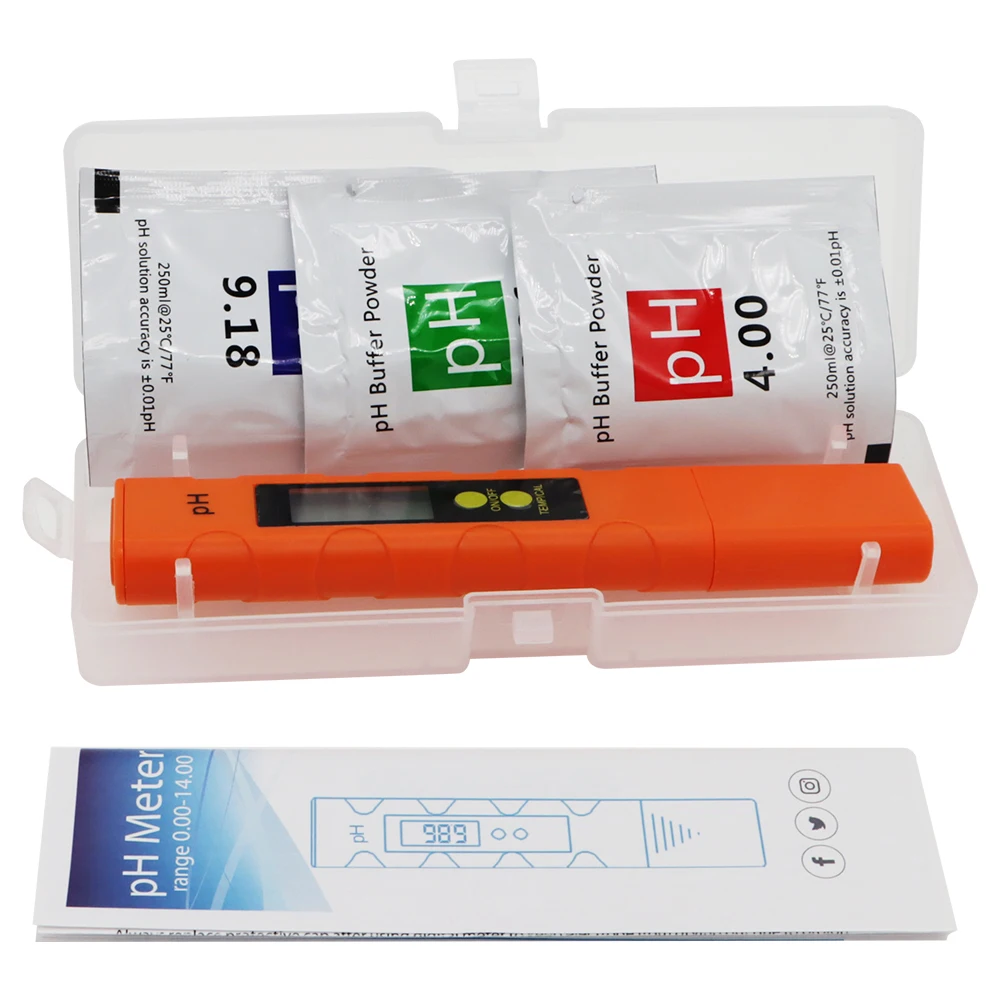 Medidor digital de pH para acuario – Tester portátil LCD de precisión - imagen 2
