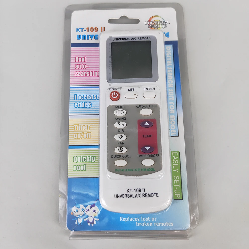 Universal A/C Multifunction KT-109 II Air Conditioner Remote Control