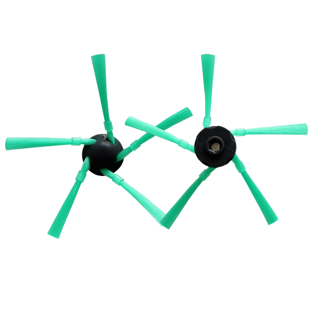 2 Pcs/ชุดเครื่องดูดฝุ่นหุ่นยนต์สำหรับ Vorwerk Kobold VR200 VR200เปลี่ยน HEPA Filter + 2ด้านข้างแปรง