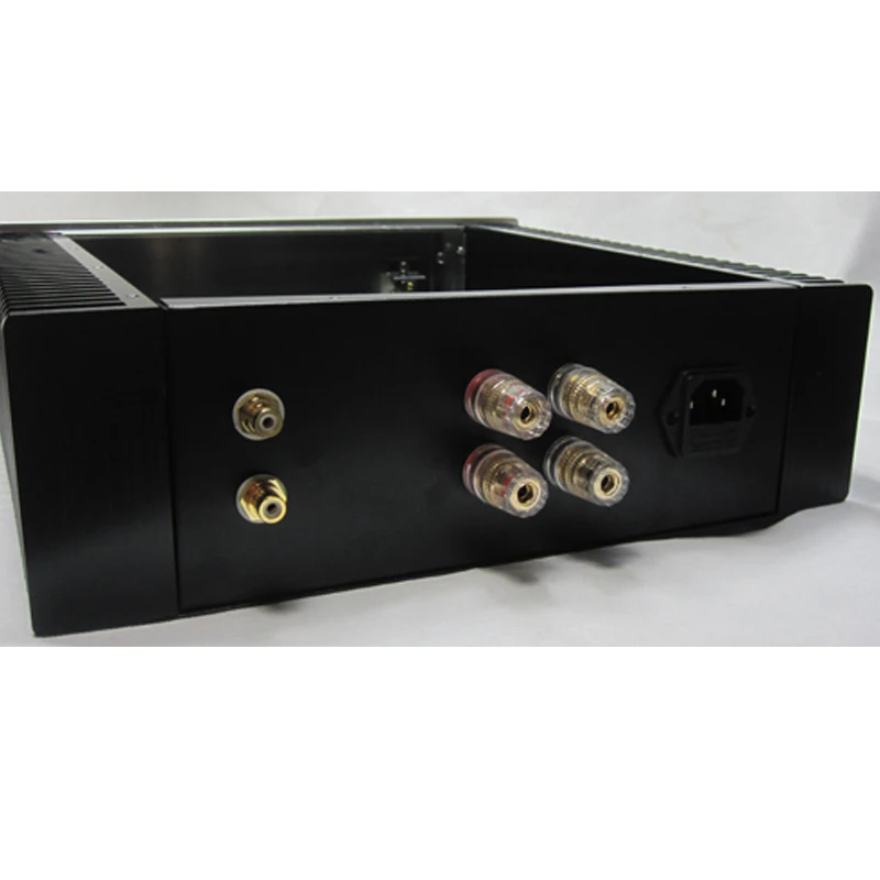 KYYSLB 320*100*300 MILLIMETRI Pannello In Alluminio di Classe A Amplificatore Telaio Scatola di Casa FAI DA TE Box con Fori di Raffreddamento caso amplificatore Borsette