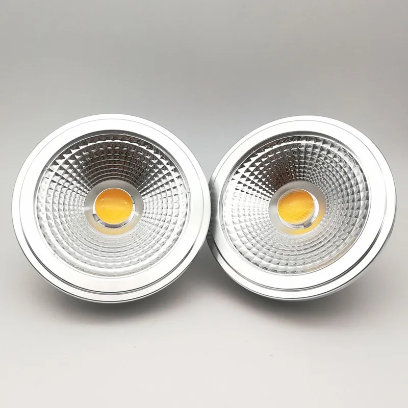 Roststar-lâmpada de led ar111, lâmpada de alumínio com cob g53 e base gu10, emissor de luz de 12v, emissor de luz para casa, 15w