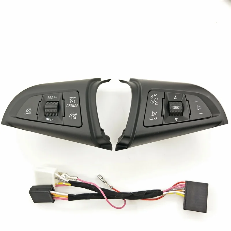For Chevrolet Cruze 2009 - 2014 New Steering Wheel Button Car Cruise Control Switch With Backlight Bluetooth button Auto Parts