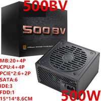 New Original PSU For EVGA 80PLUS BRONZE RTX2060 RX570 Silent Power Supply 500W 450W Power Supply 500BV 450BV