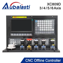 XC809D 3-6 축 USB CNC 제어 시스템 컨트롤러, FANUC G-코드 지원, 오프라인 밀링 보링 태핑 드릴링 피딩