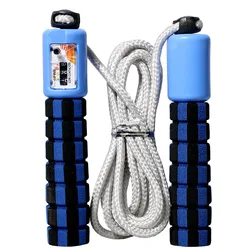 4 Colors Adjustable Rope Length Wear-resistant Electronic Automatic Counter Sports Skipping Rope Workout Equipments