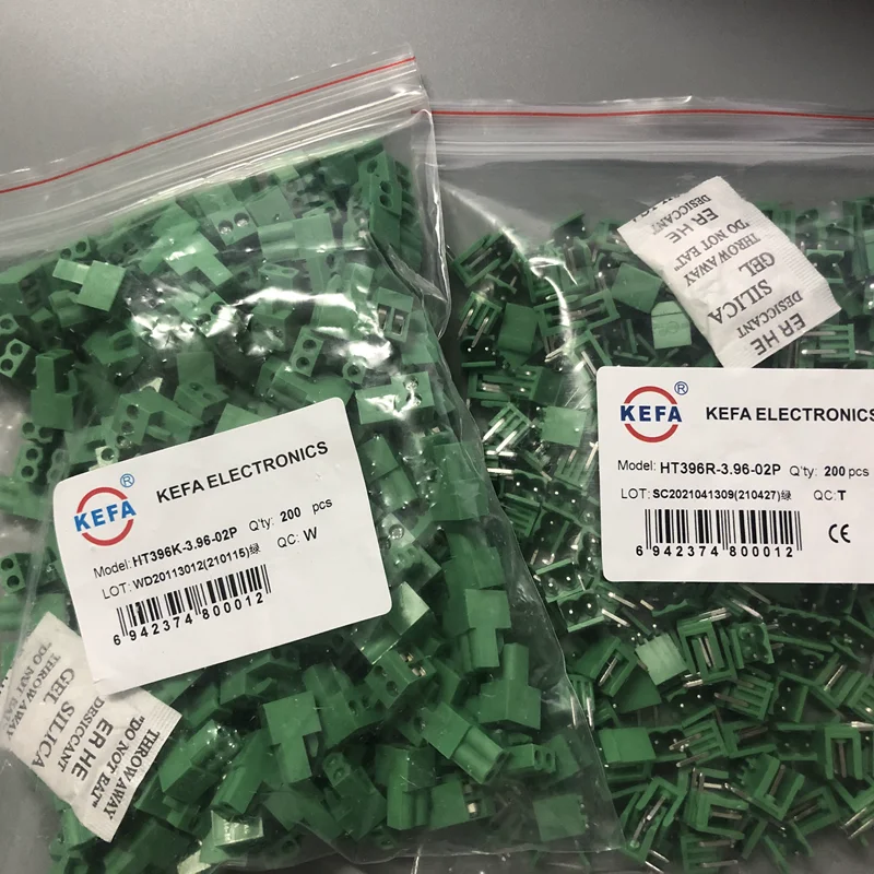 HT3.96 2P PCB Terminal Block 200 Stks: Gedetailleerde Beoordeling en Praktische Toepassing in Industriële Installaties