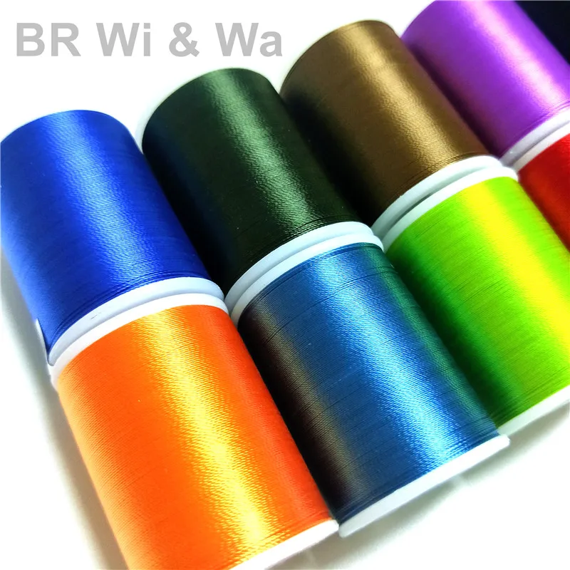 BR Wi & Wa filo di Nylon 150 m/bobina 150D componente canna da pesca asta fai da te riparazione di edifici 3 pezzi