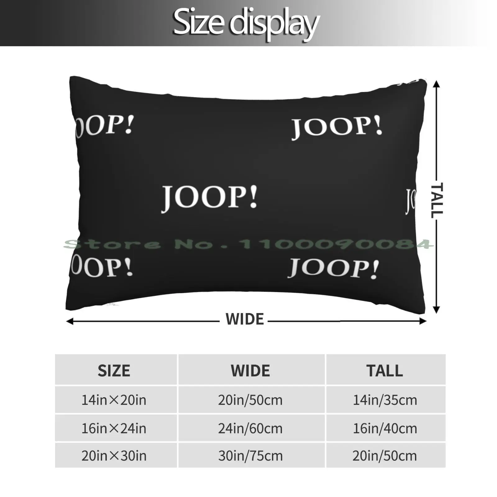 T Shirt-Tee Shirt | Modern Logo V3 Pillow Case 20x30 50*75 Sofa Bedroom Germany Modern Long Rectangle Pillowcover Home Outdoor