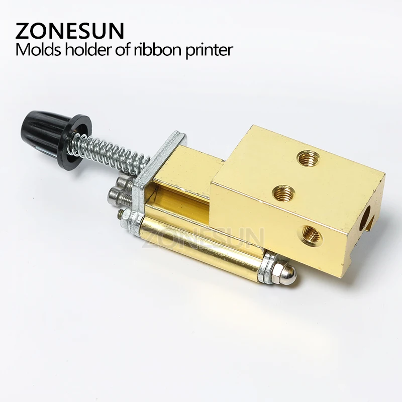 Mould holder of ribbon printer DY8 HP241 coding device heat head of stamping printer heat block of printer letter die cave