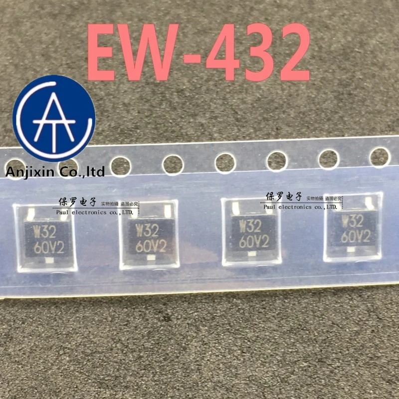 10 stücke 100% orginal neue echt lager EW-432 Bipolar latch Halle sensor siebdruck W32 Halle schalter element EW432