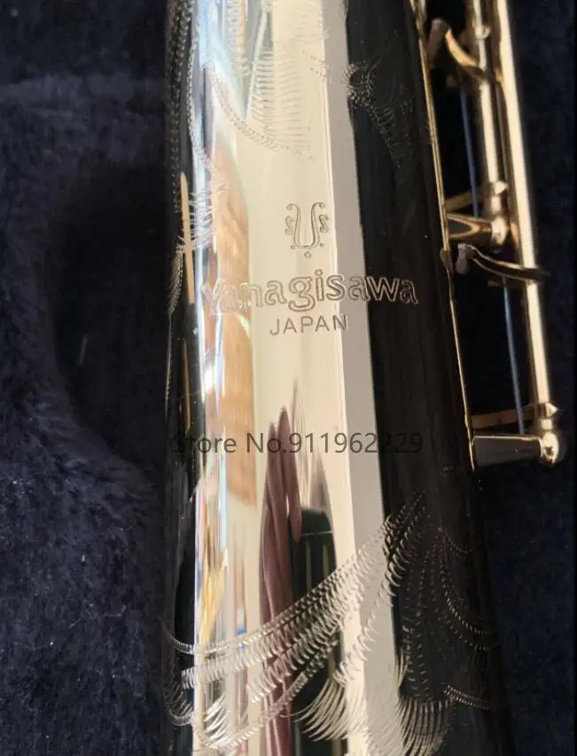 

1 :1 Yanasia... Model S991 Professional Soprano Saxophone Bb flat Sax MINT CONDITION