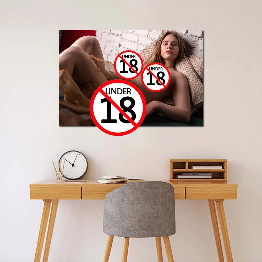 Sexy Beauty Girl Adult Model Hot Body Poster Canvas Prints Modern Wall Art Painting Wall Picture For Living Room Decor