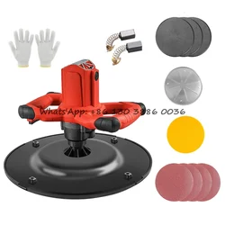 1680W Hot Sale Concrete Surface Power Trowel Machine Mini Putty Wall Grinder Plaster Handheld Cement Mortar Troweling Machine