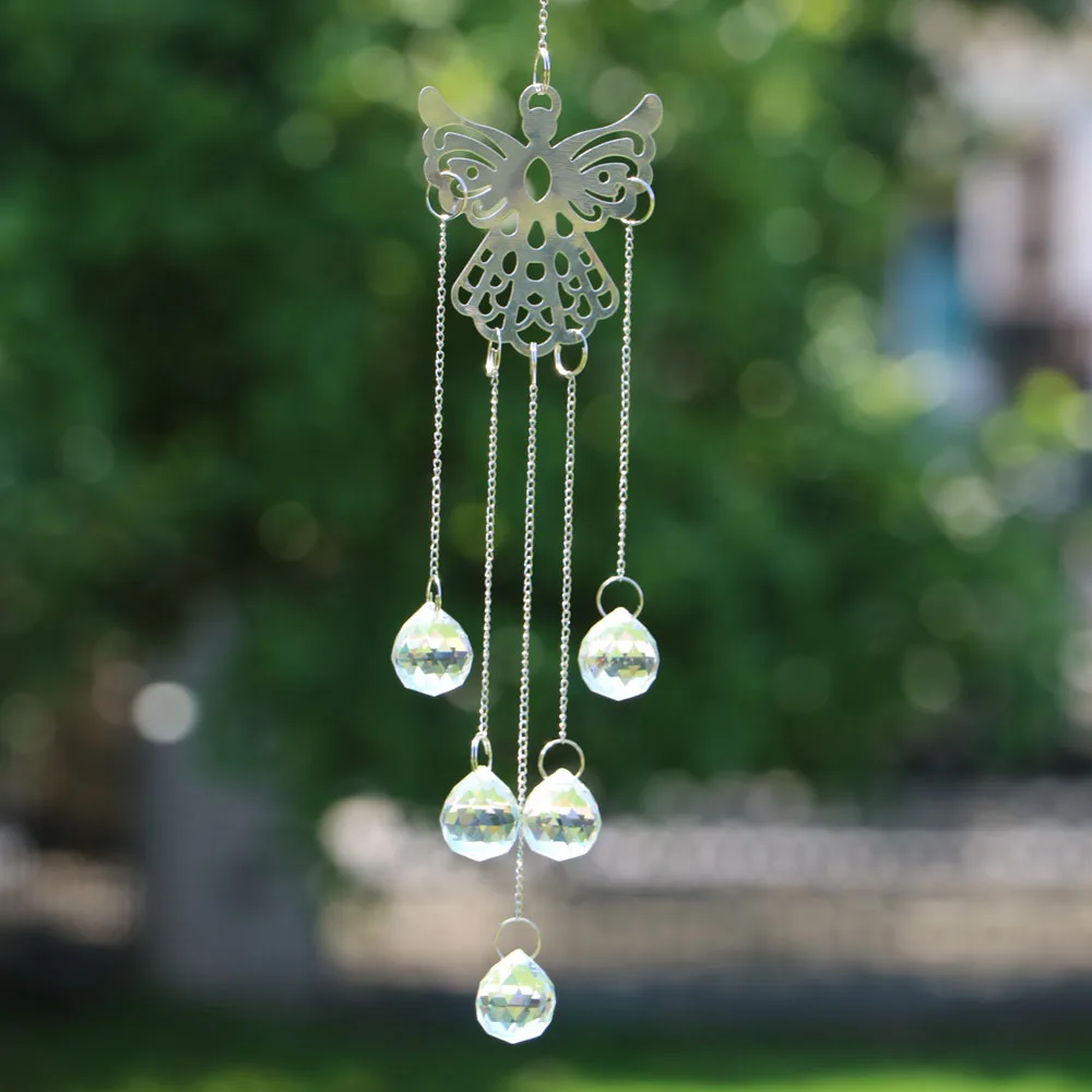 

1PCS 20mm Crystals Ball Prisms Suncatcher Rainbow Maker Hanging Décor Sun Catchers for Windows Christmas Gifts