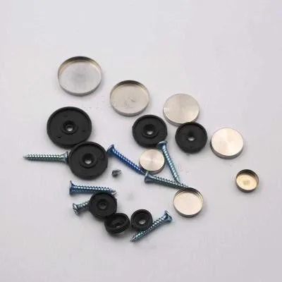 100pcs / lot 12mm-25mm diameter stainless steel screw cover cover mirror decorative display mirror