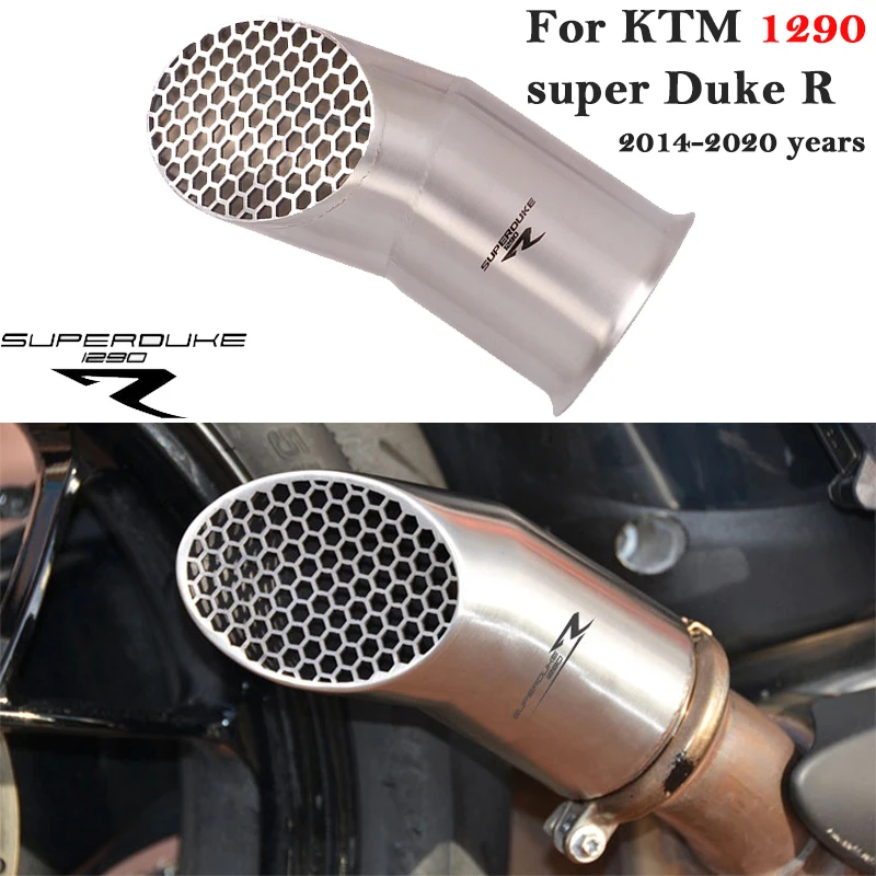 

Slip On For KTM1290 DUKE 1290 GT Super R 2014 - 2020 Motorcycle GP Exhaust Pipe Escape System Refitting Stainless Steel Muffler