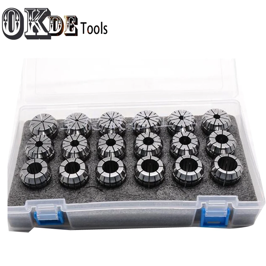 

0.01mm to 0.015mm ER32 collet chuck 18pcs set